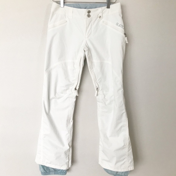 Burton Pants - Burton Snowboard Pants XS White